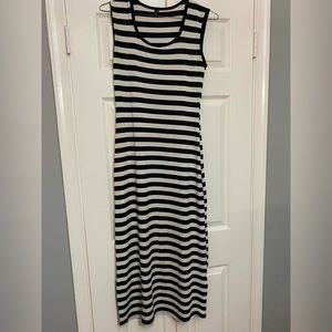 Stripe Maxi Dress